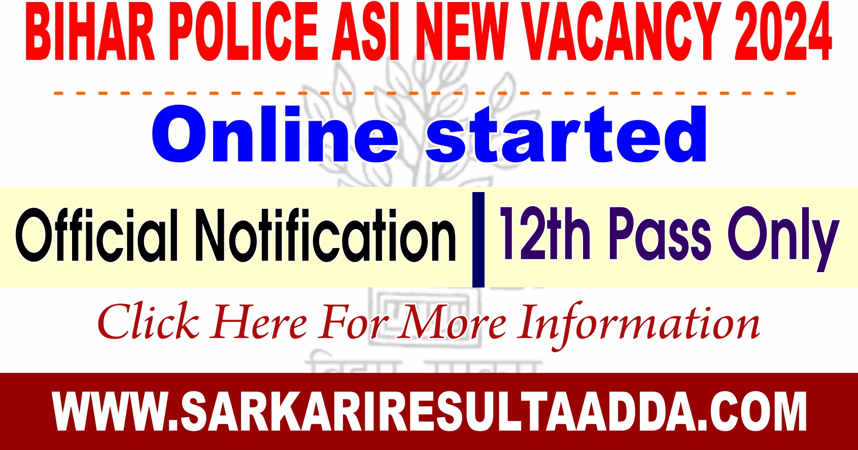 Bihar Police ASI Steno Jobs 2024 – 305 Posts