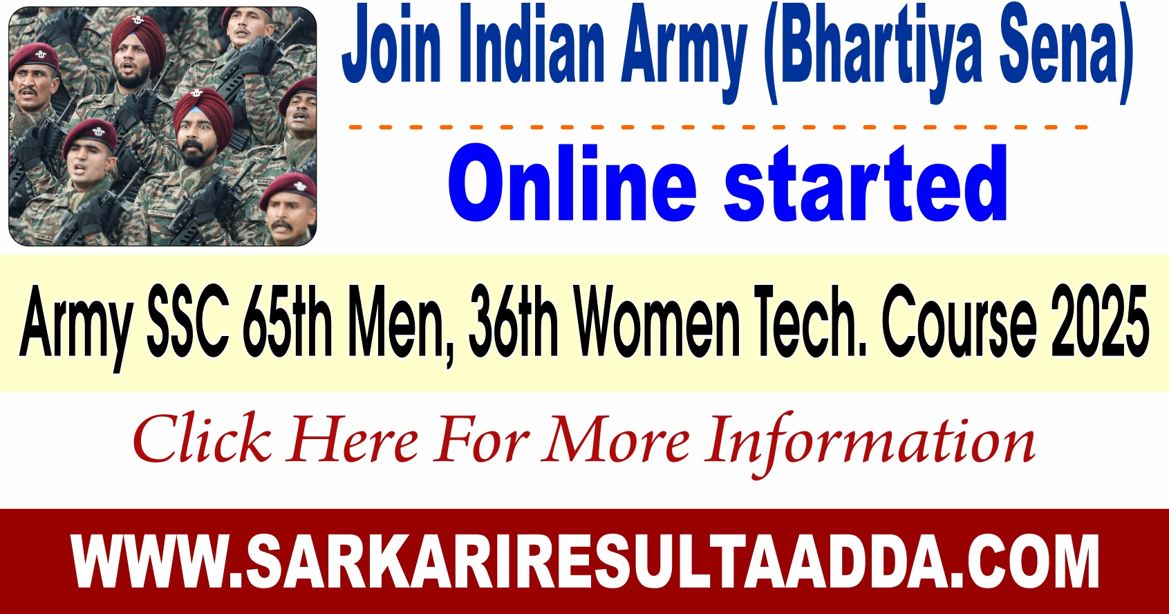 Candidates filling Indian Army SSC Technical Entry Online Form 2025