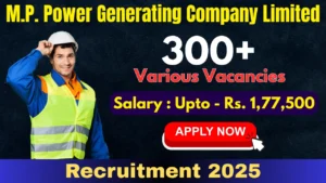 MPPGCL Various Post Recruitment 2025 – Apply Online