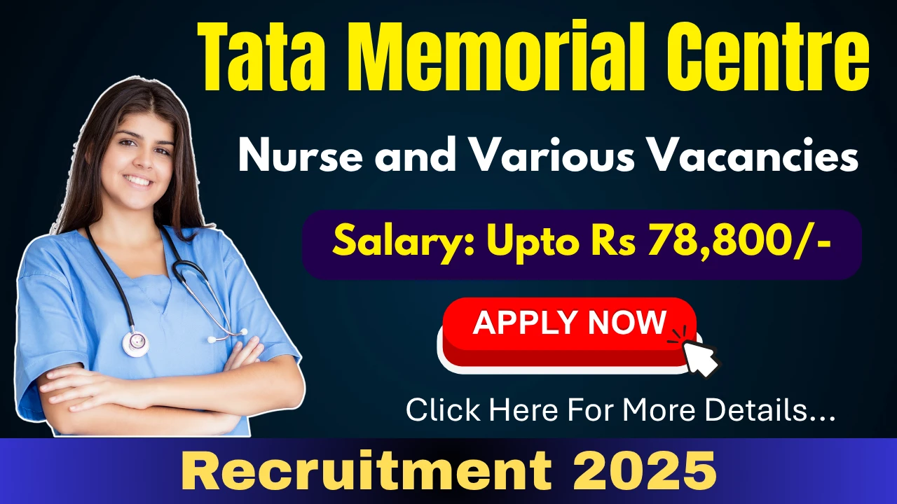 TMC Recruitment 2025 Apply Online for 107 Consultant, Nurse & Other Posts