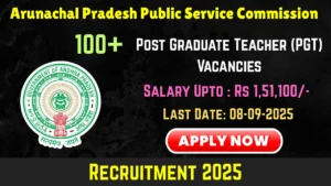 APPSC Post Graduate Teacher Recruitment 2025 – Apply Online for 111 Post Graduate Teacher (PGT) Vacancies