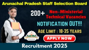 APSSB Non-Ministerial Technical Recruitment 2025 – Apply Online for 239 Driver, Junior Estimator and More Posts