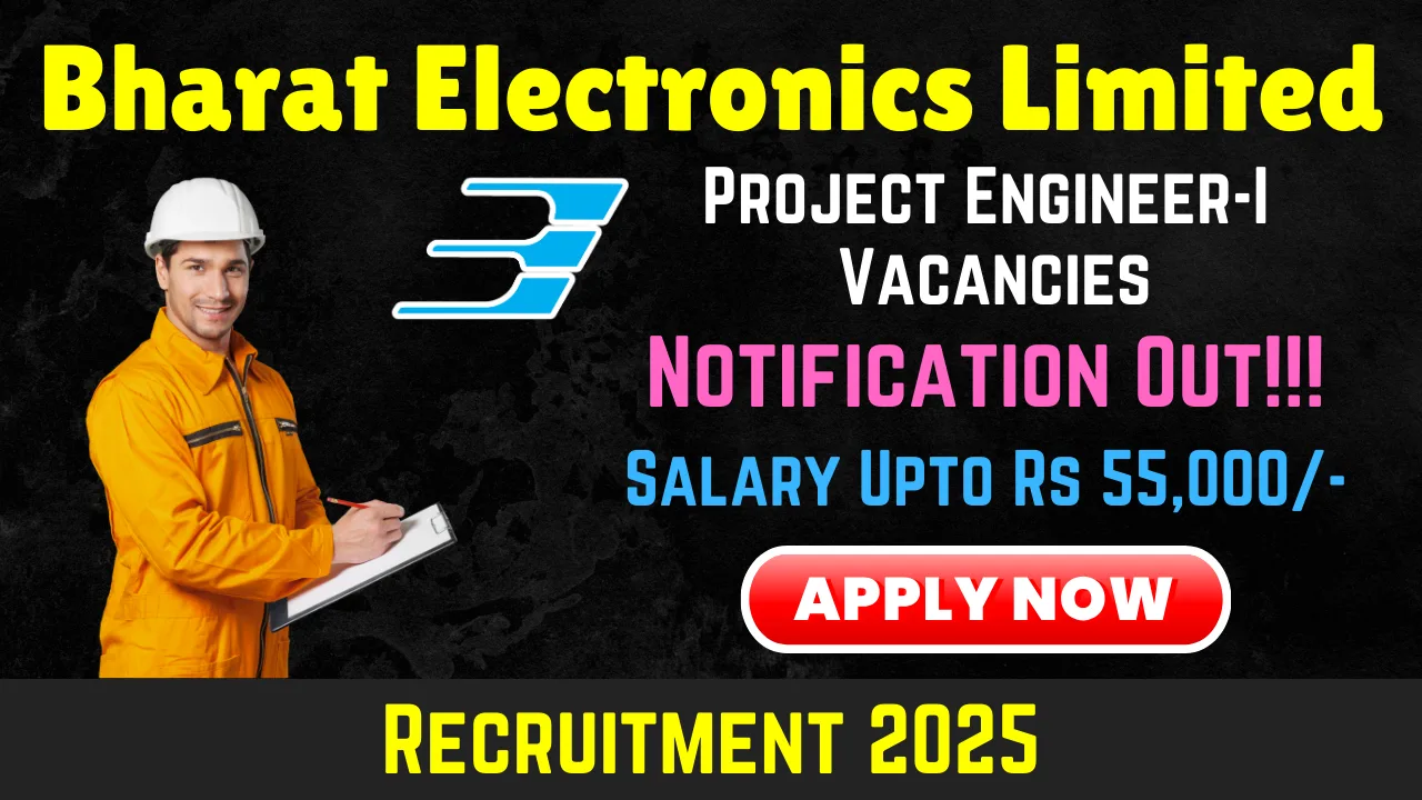 BEL Project Engineer-I Recrutment 2025 : Apply Online for 20 Vacancies (BEL Recruitment 2025,BEL Jobs 2025,BEL Job openings,BEL Job Vacancy,BEL Careers,BEL Fresher Jobs 2025, Job Openings in BEL ,BEL Sarkari Naukri,BEL Project Engineer I Recruitment 2025,BEL Project Engineer I Jobs 2025,BEL Project Engineer I Job openings,BEL Project Engineer I Job Vacancy)