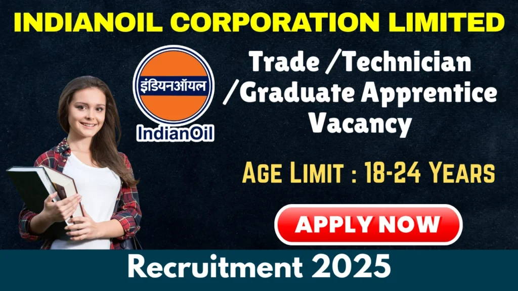 IOCL Apprentice Recruitment 2025 - Apply Online for 475 Vacancies (IOCL apprentice recruitment 2025, IOCL recruitment 2025, IOCL JOBS, IOCL recruitment sarkari result, IOCL apprentice salary, IOCL apprentice Vacancy, IOCL Job Vacancy, IOCL Careers)