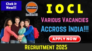 IOCL Apprentices Recruitment 2025: Apply Online for 537 Vacancies