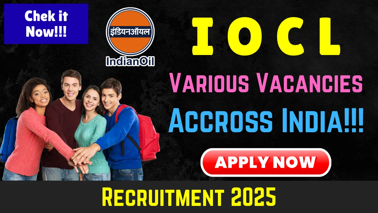 IOCL Apprentices Recruitment 2025: Apply Online for 537 Vacancies